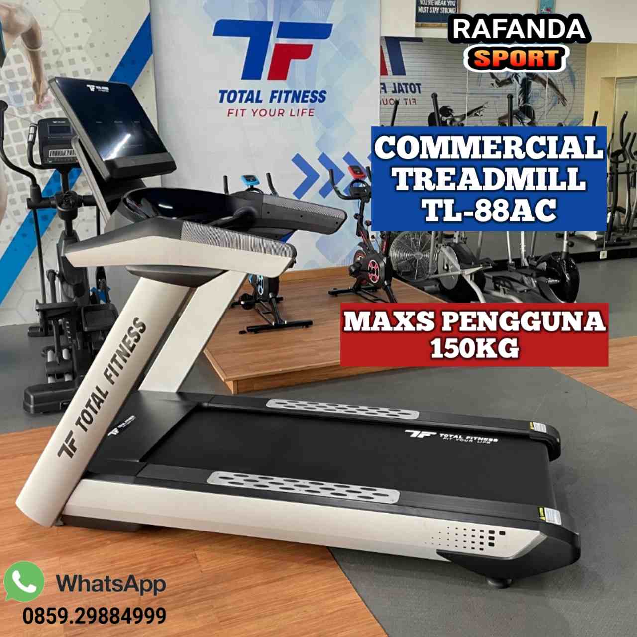 Treadmillelektrik-commercial-tl88ac